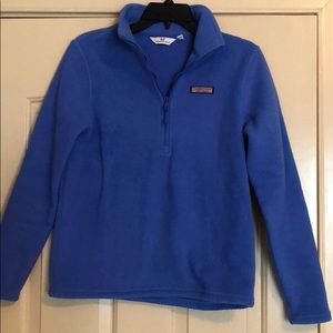 Vineyard vines fleece 1/2 zip. Size XS